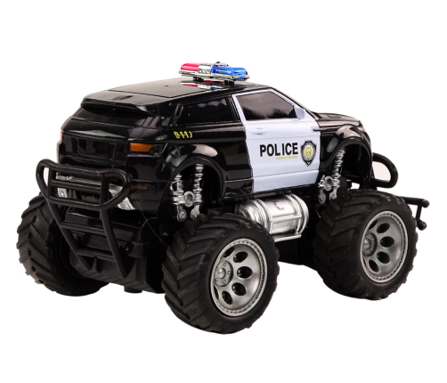 Radiovadāmā mašīna ar pulti Off-Road Police Car