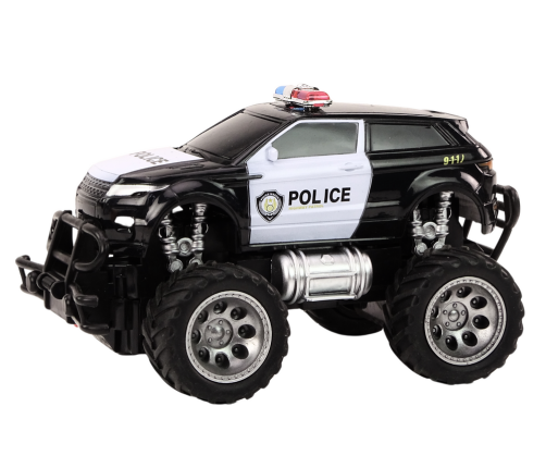 Radiovadāmā mašīna ar pulti Off-Road Police Car