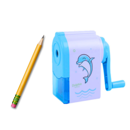 Dolphin Crank Sharpener Blue