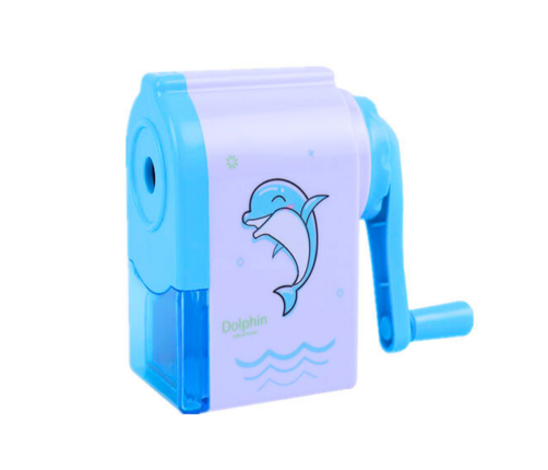 Dolphin Crank Sharpener Blue