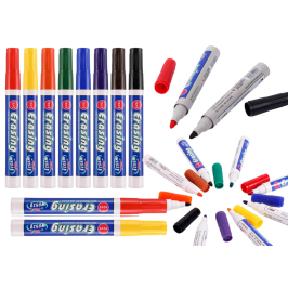 Set of 8 Colored Whiteboard Markers