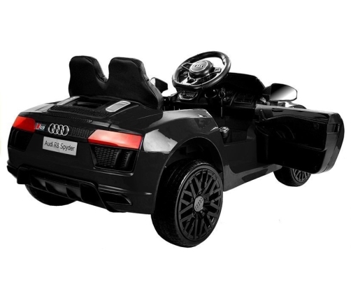 Bērnu elektroauto Audi R8 Spyder Black