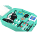 Children's Microscope in a Carrying Case Educational Scientist 28 Elements 300x 600x 1200x