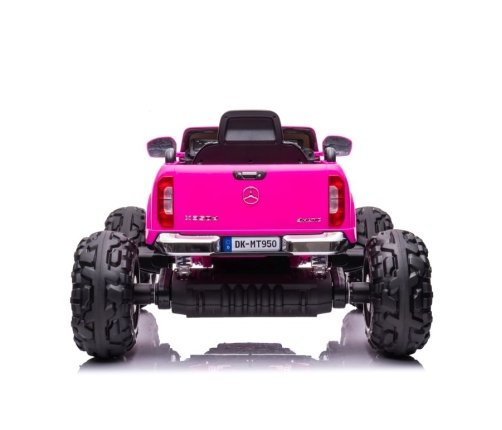 Одноместный электромобиль Mercedes DK-MT950 Barbie Pink