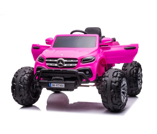 Одноместный электромобиль Mercedes DK-MT950 Barbie Pink