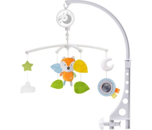 Melody Plush Fox Carrousel for Baby's Cot