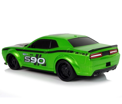 Remote Controlled Sports Car 1:24 Racing Green