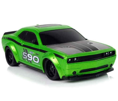 Remote Controlled Sports Car 1:24 Racing Green