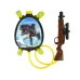 Water Gun Brown Magazine in Backpack Harness Dinosaurs