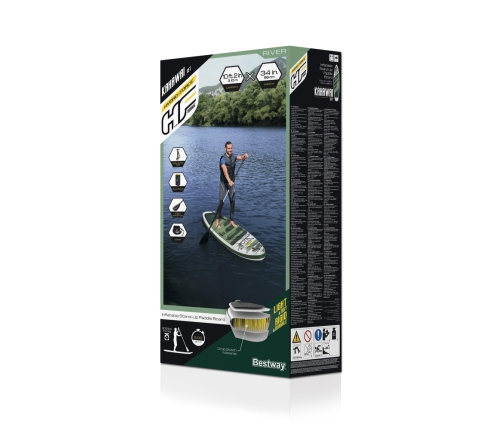 Sup board Hydro-Force Green 310 x 86 x 15 cm Bestway 65308