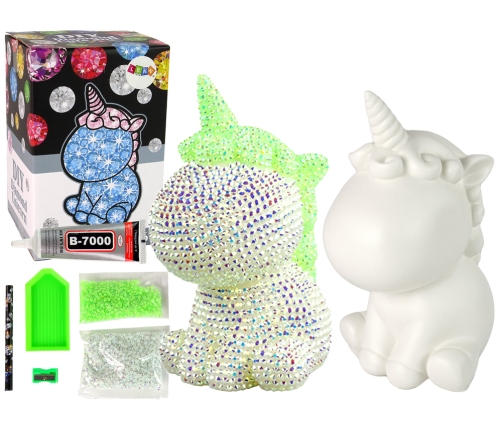 Creative Unicorn Kit DIY Diamonds Crystals Green