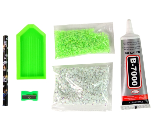 Creative Unicorn Kit DIY Diamonds Crystals Green