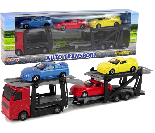 Car Transporter Truck 3 Sports Cars 541756