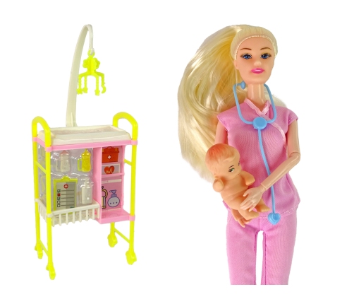 Children's Doll Doctor Long Hair Accessories