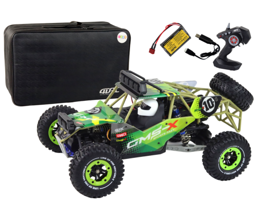 Off-Road Car Green Remote Controlled 4D-H1 RC Car Off-Road 4x4