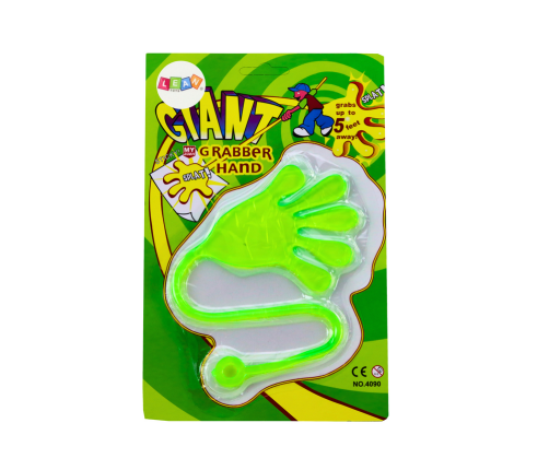 Sticky Hand Elastic Slime Green