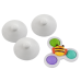 Sensory Toy Spinners Bee Sun Carrot Suction Cups