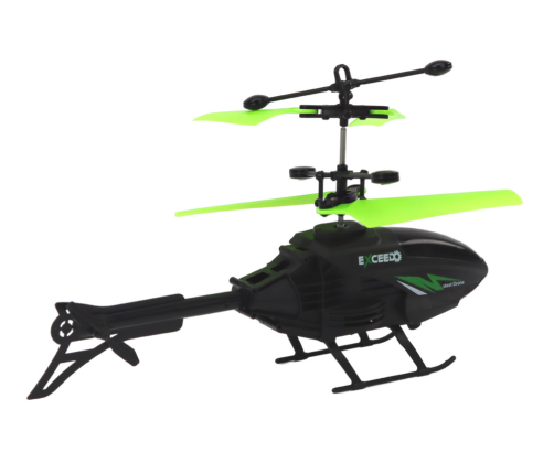 Palm Controlled Helicopter Band Black and Green