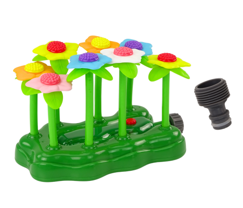 Garden Toy Water Flowers Sprinkler Fountain For Children Backlight