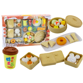 Breakfast Set Containers Vegetables Dishes 38 Elements