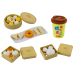 Breakfast Set Containers Vegetables Dishes 38 Elements