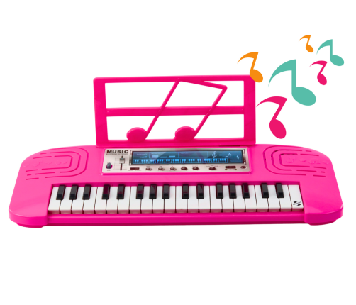 Electric Piano for Children, 36 Melodies, Pink