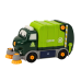 Cartoon Garbage Truck Turning Movable DIY Green