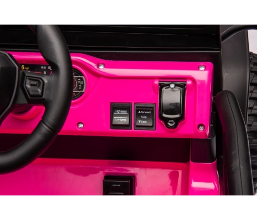 Divvietīgs bērnu elektromobilis Bagijs YSA8813 24V Pink