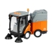 Garbage Truck Sweeper With Moving Elements