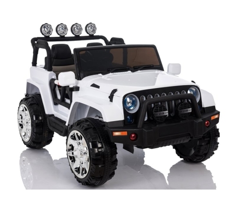 Electric Ride-On Car Jeep 4x4  A999 White