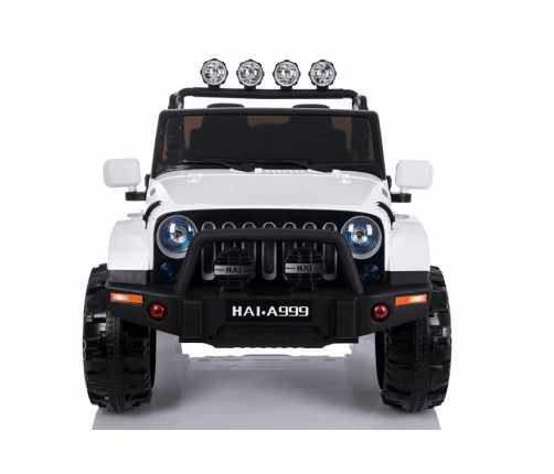 Electric Ride-On Car Jeep 4x4  A999 White