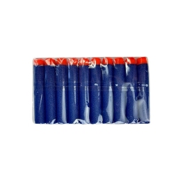 Soft foam cartridges for pistols 10 pieces