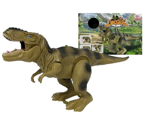 Dinosaur Tyrannosaurus Rex Battery Operated Green