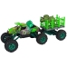 Green Dinosaur Terrain Trailer 1:14 2.4G