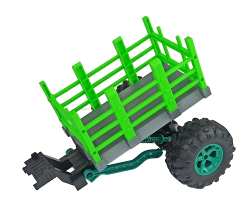 Green Dinosaur Terrain Trailer 1:14 2.4G