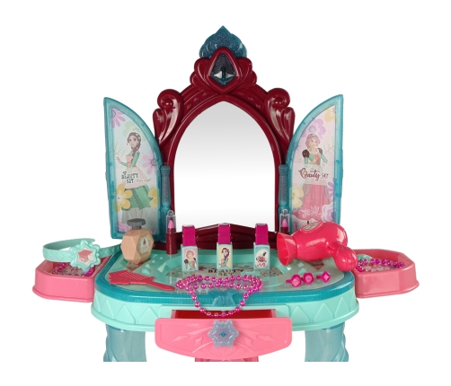 Beauty Set Toilet with Mirror Light Sound Jewellery