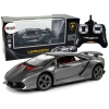 Sports Car R/C  1:24 Lamborghini Silver 2.4 G Lights