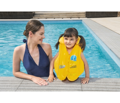 Inflatable Vest For Learning to Swim 51 cm x 46 cm Bestway 32034