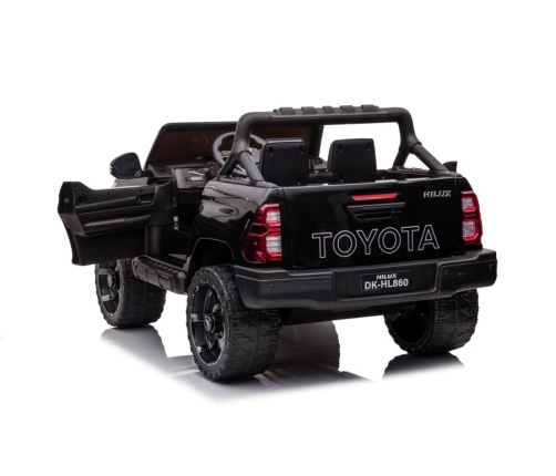 Двухместный детский электромобиль Toyota Hilux DK-HL860 Black