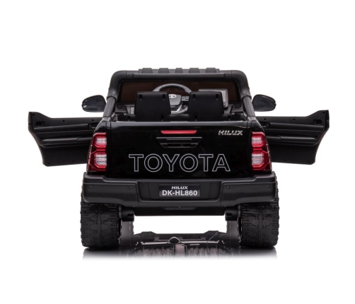 Двухместный детский электромобиль Toyota Hilux DK-HL860 Black