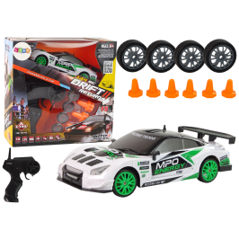 DRIFT Rally Car Set+ R/C remote control and accessories Speeds up to 15 km/h