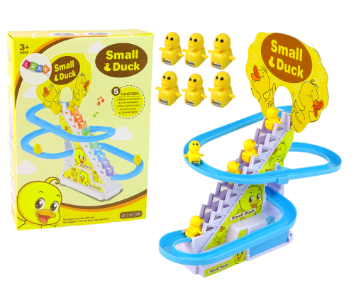 Educational Game Track Slide Duck Climb