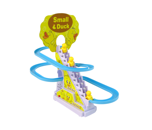 Educational Game Track Slide Duck Climb