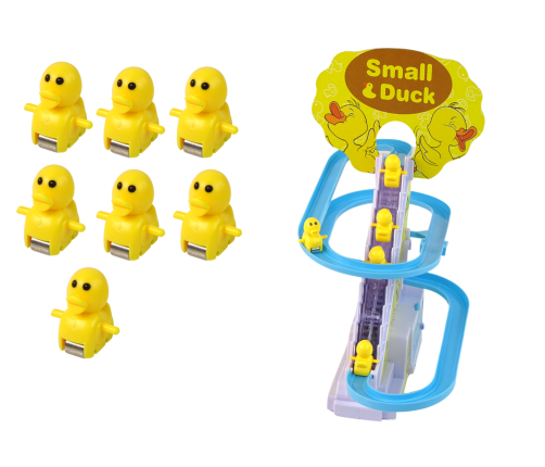 Educational Game Track Slide Duck Climb