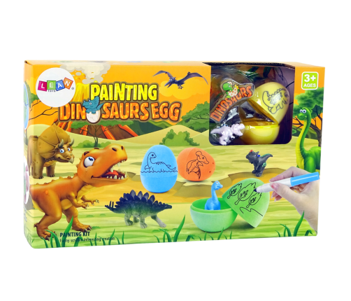 DIY Egg Painting Dinosaurs Kit