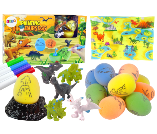 DIY Egg Painting Dinosaurs Kit