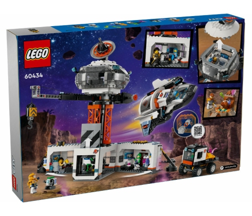 LEGO CITY Space Station 1422 Elements 60434