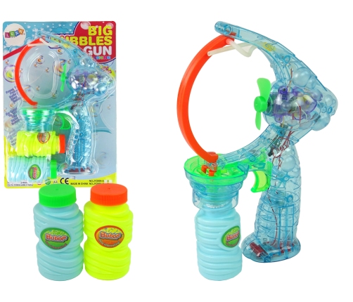 Soap Bubbles Gun 24cm Lights Sounds