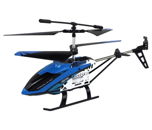 Aluminum RC Helicopter 2.4G Blue 15 Minutes Flight