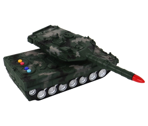 Remote Controlled RC Tank 27 MHz Green